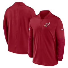Arizona Cardinals Sideline Dri-FIT Half-Zip Pullover - Cardinal Pullover