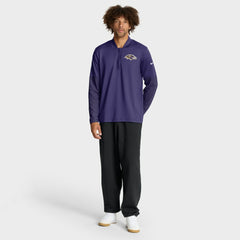 Baltimore Ravens Sideline Dri-FIT Half-Zip Pullover - Purple Pullover