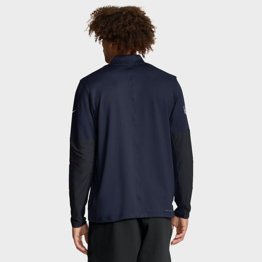 Dallas Cowboys Sideline Dri-FIT Half-Zip Pullover - Navy Pullover