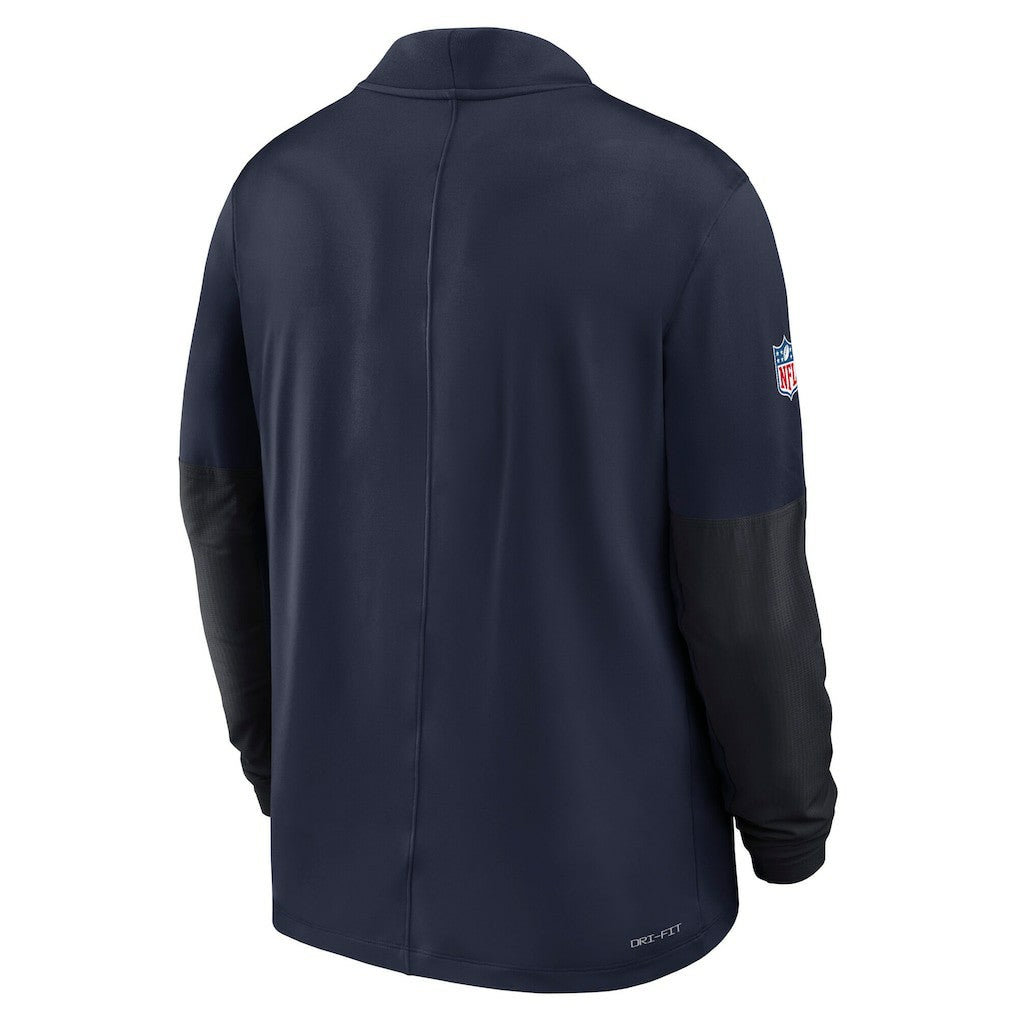 Dallas Cowboys Sideline Dri-FIT Half-Zip Pullover - Navy Pullover