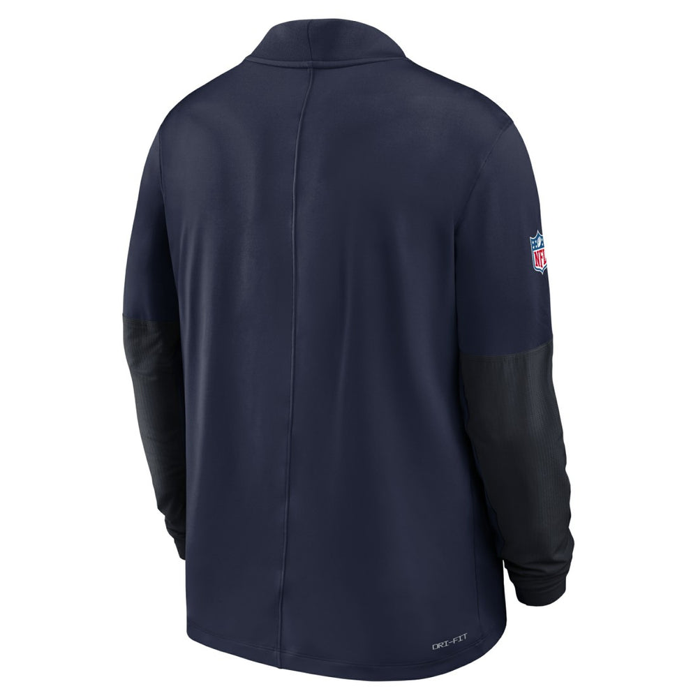 Denver Broncos Sideline Dri-FIT Half-Zip Pullover - Navy Pullover