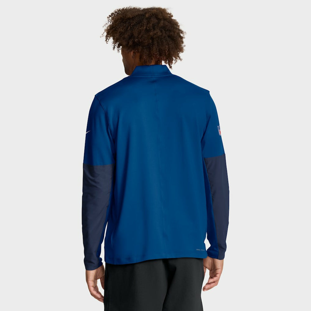 Indianapolis Colts Sideline Dri-FIT Half-Zip Pullover - Royal Pullover