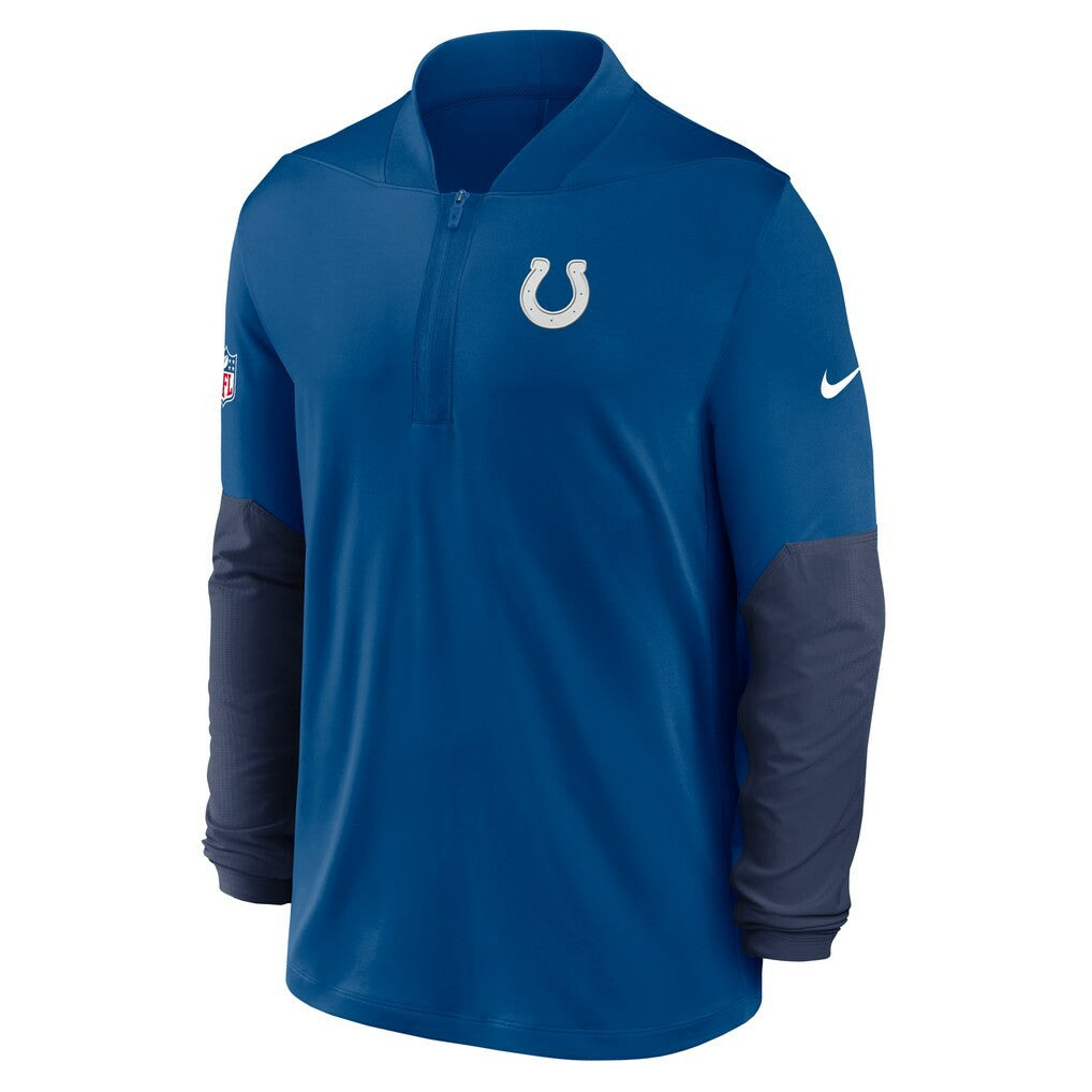 Indianapolis Colts Sideline Dri-FIT Half-Zip Pullover - Royal Pullover