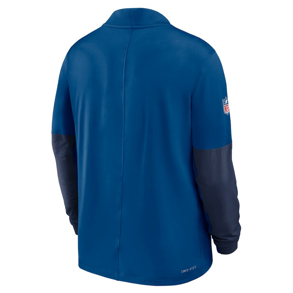 Indianapolis Colts Sideline Dri-FIT Half-Zip Pullover - Royal Pullover