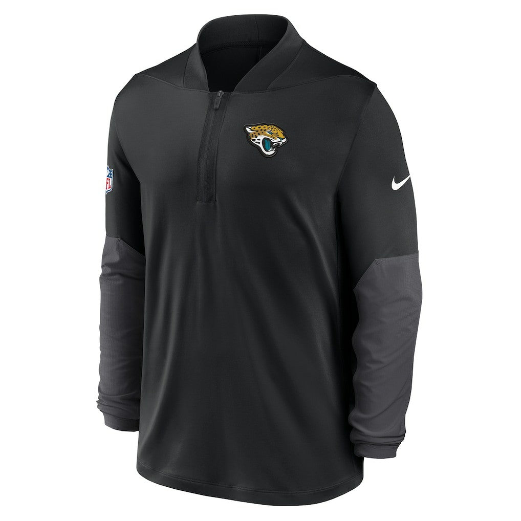Jacksonville Jaguars Sideline Dri-FIT Half-Zip Pullover - Black Pullover