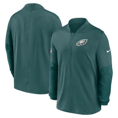 Philadelphia Eagles Sideline Dri-FIT Half-Zip Pullover - Green Pullover