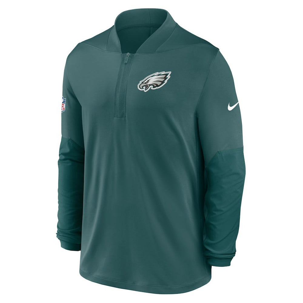 Philadelphia Eagles Sideline Dri-FIT Half-Zip Pullover - Green Pullover