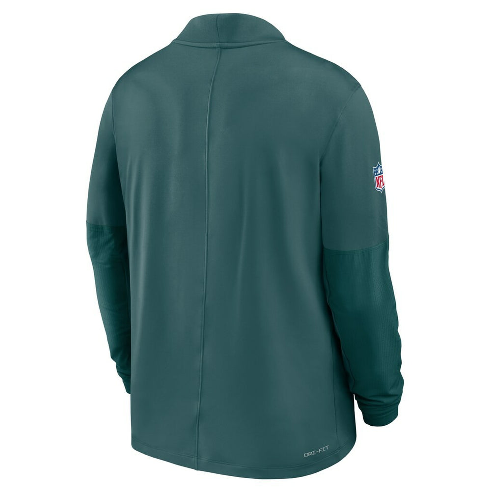 Philadelphia Eagles Sideline Dri-FIT Half-Zip Pullover - Green Pullover