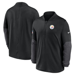 Pittsburgh Steelers Sideline Dri-FIT Half-Zip Pullover - Black Pullover