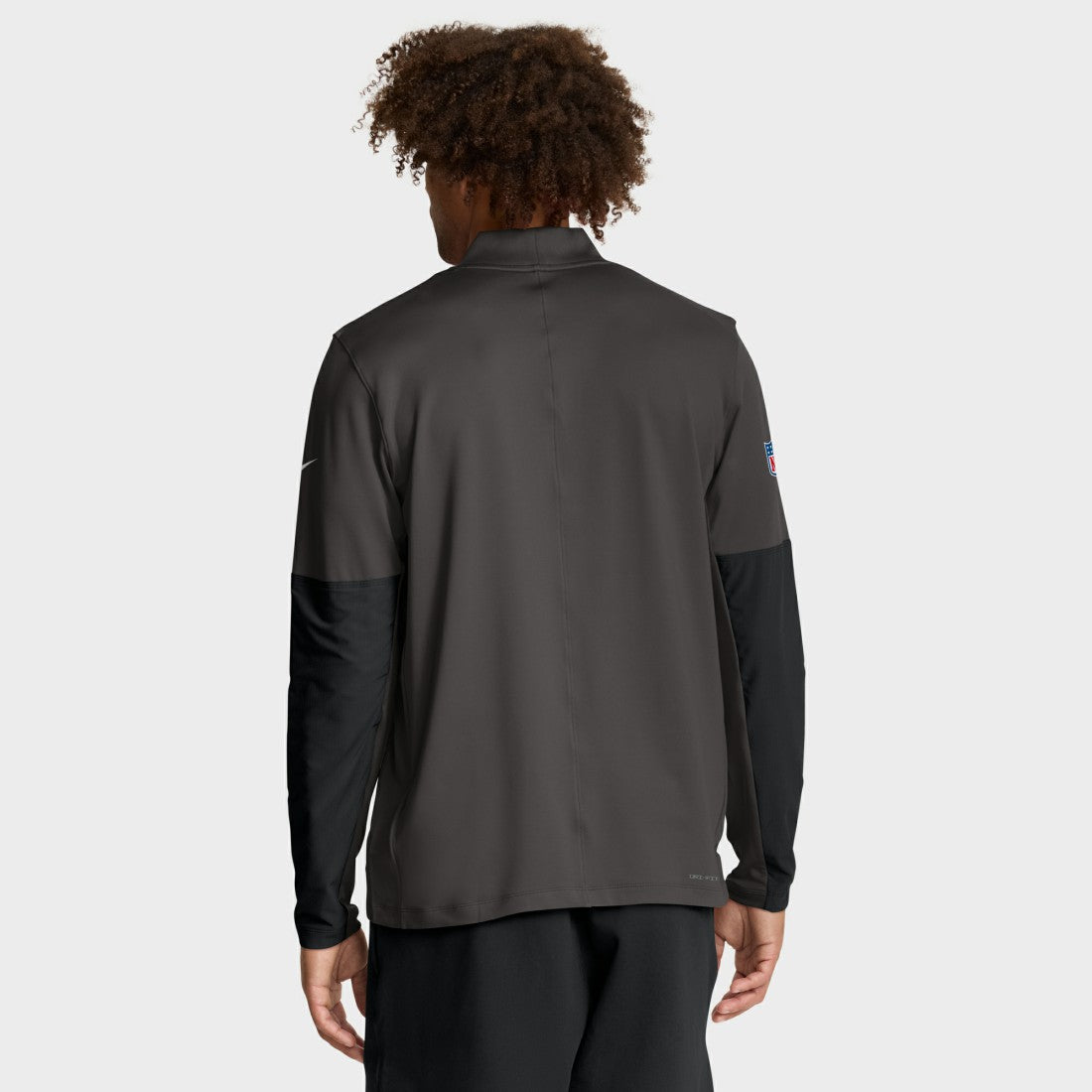 Tampa Bay Buccaneers Sideline Dri-FIT Half-Zip Pullover - Pewter Pullover