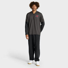 Tampa Bay Buccaneers Sideline Dri-FIT Half-Zip Pullover - Pewter Pullover
