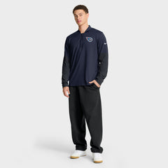 Tennessee Titans Sideline Dri-FIT Half-Zip Pullover - Navy Pullover