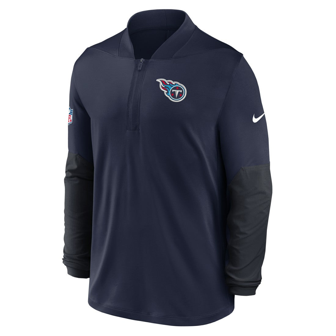 Tennessee Titans Sideline Dri-FIT Half-Zip Pullover - Navy Pullover