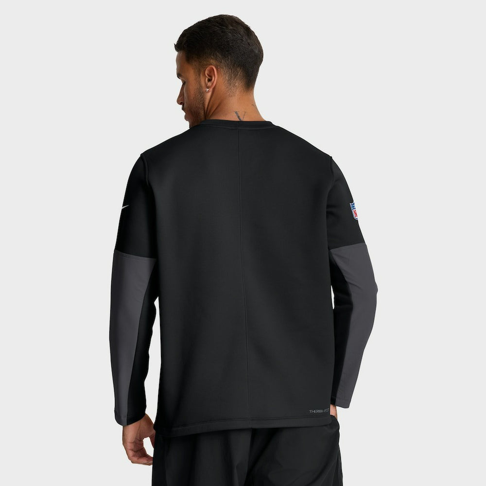 Baltimore Ravens Sideline Coach Therma-FIT Long Sleeve T-Shirt - Black T-shirts