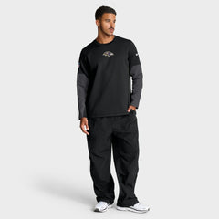 Baltimore Ravens Sideline Coach Therma-FIT Long Sleeve T-Shirt - Black T-shirts
