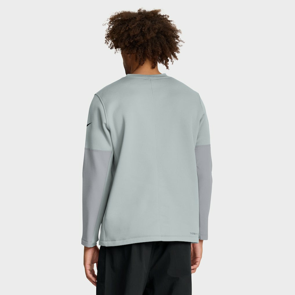 Las Vegas Raiders Sideline Coach Therma-FIT Long Sleeve T-Shirt - Silver T-shirts