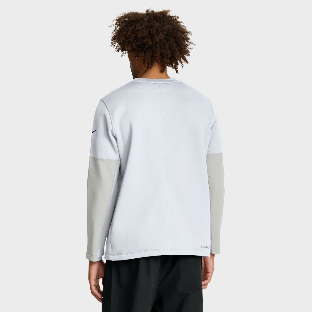 Dallas Cowboys Sideline Coach Therma-FIT Long Sleeve T-Shirt - White T-shirts