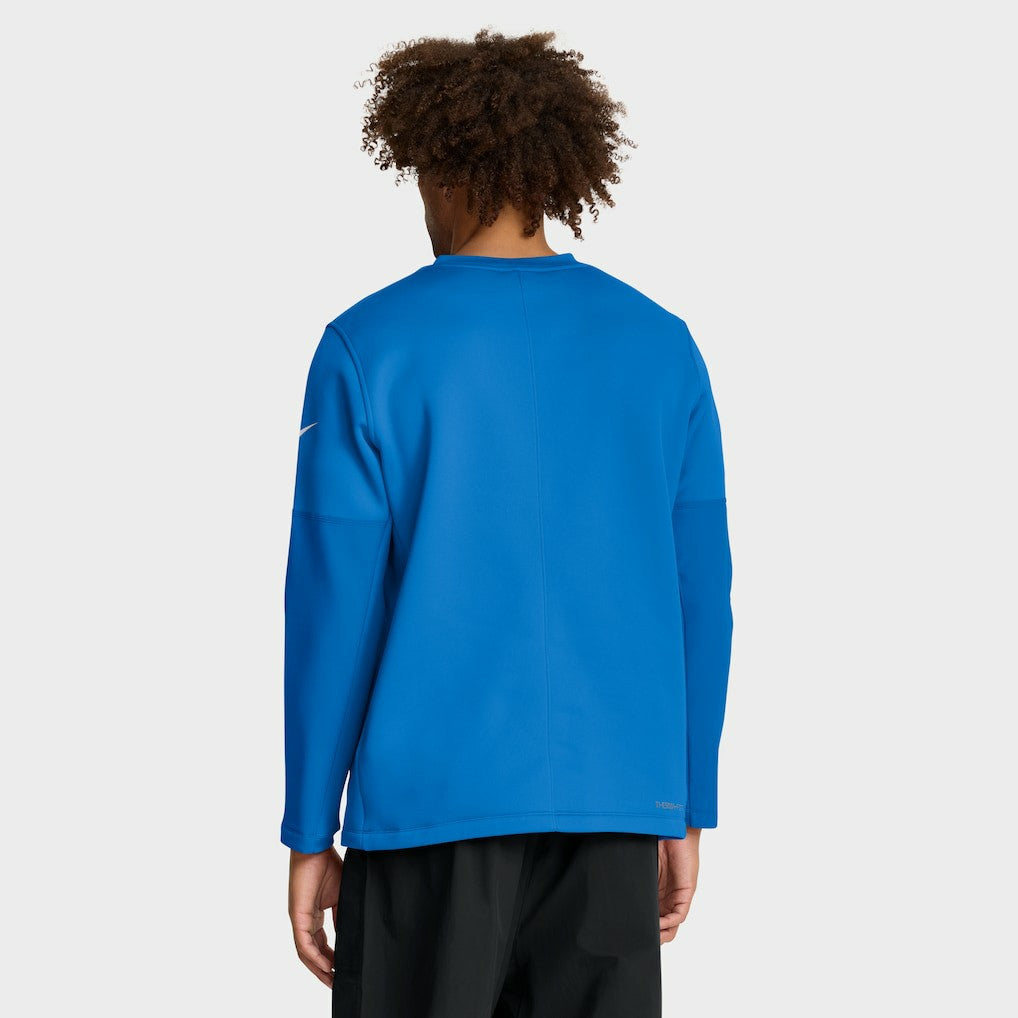 Los Angeles Chargers Sideline Coach Therma-FIT Long Sleeve T-Shirt - Powder Blue T-shirts