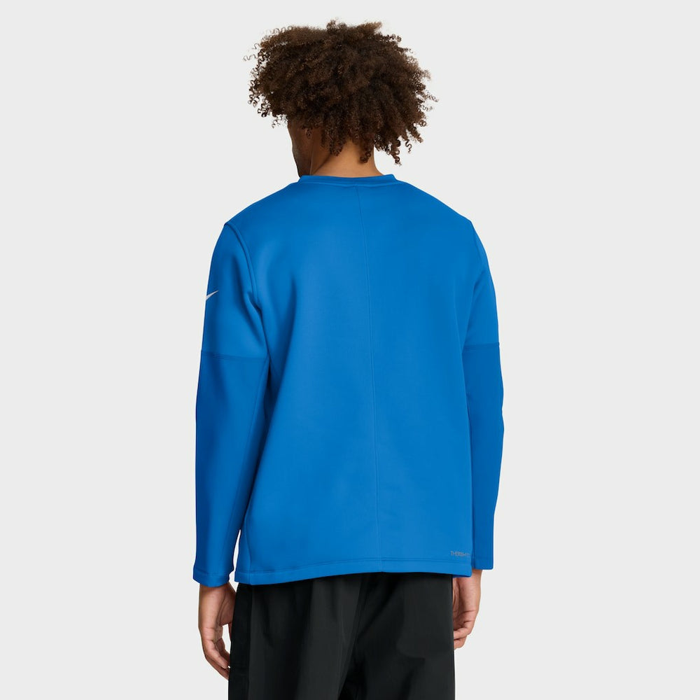 Los Angeles Chargers Sideline Coach Therma-FIT Long Sleeve T-Shirt - Powder Blue T-shirts