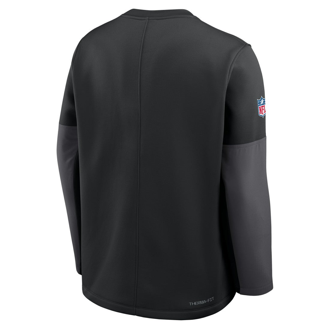 Detroit Lions Sideline Coach Therma-FIT Long Sleeve T-Shirt - Black T-shirts