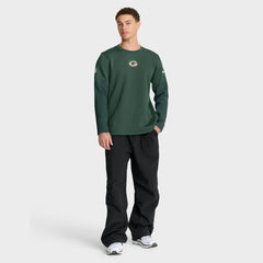 Green Bay Packers Sideline Coach Therma-FIT Long Sleeve T-Shirt - Green T-shirts