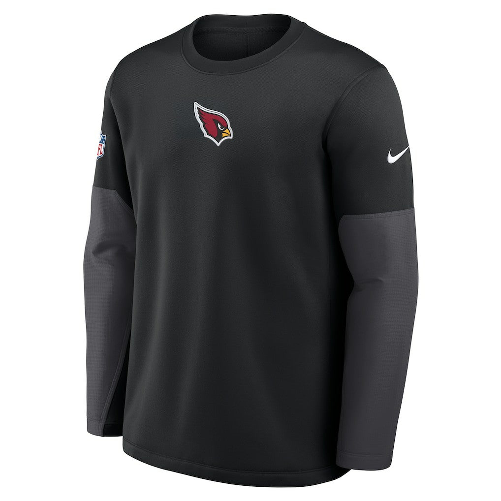 Arizona Cardinals Sideline Coach Therma-FIT Long Sleeve T-Shirt - Black T-shirts