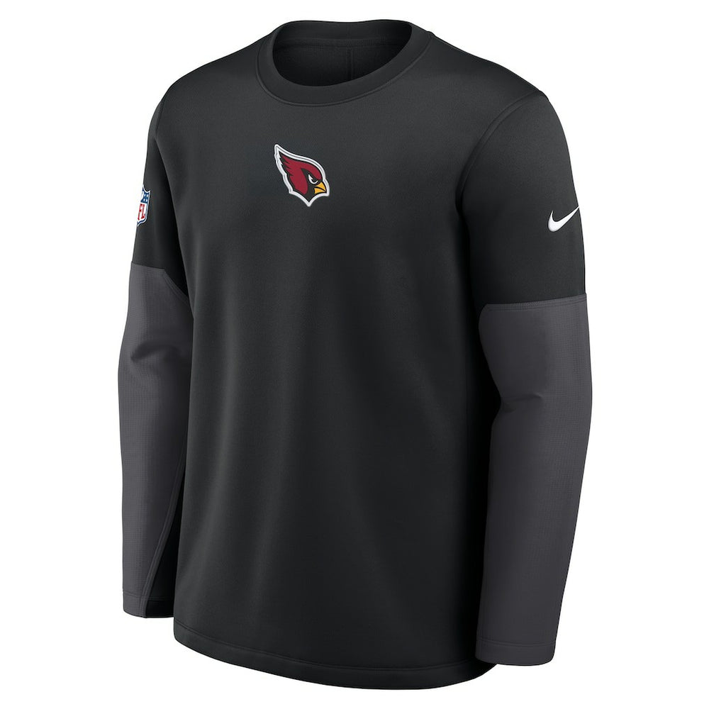 Arizona Cardinals Sideline Coach Therma-FIT Long Sleeve T-Shirt - Black T-shirts