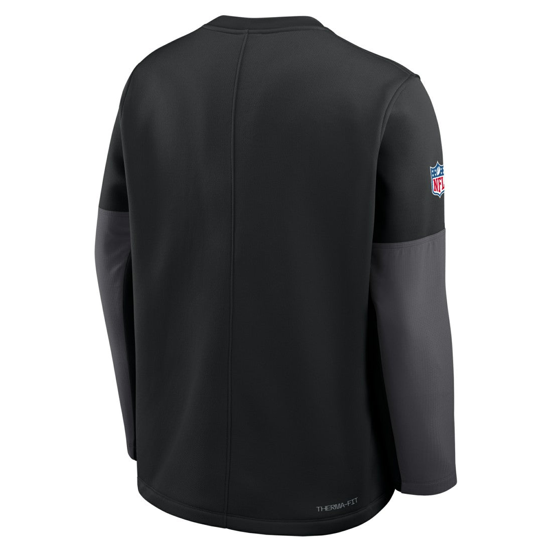 New York Jets Sideline Coach Therma-FIT Long Sleeve T-Shirt - Black T-shirts