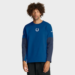 Indianapolis Colts Sideline Coach Therma-FIT Long Sleeve T-Shirt - Royal T-shirts
