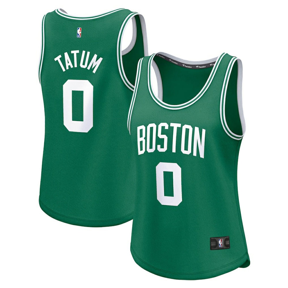 Jayson Tatum Boston Celtics Women's Fast Break Player Jersey Icon Edition Kelly Green - Fanatics