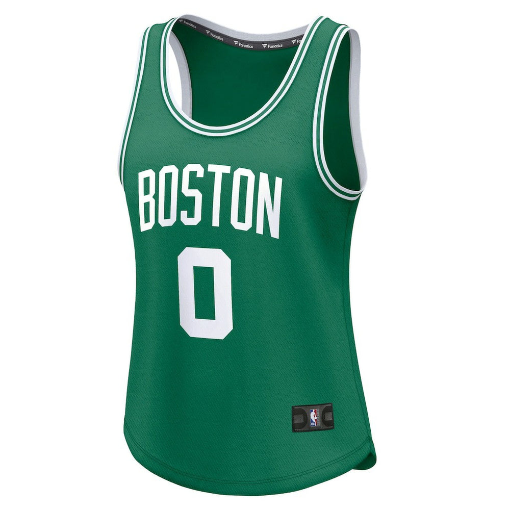 Jayson Tatum Boston Celtics Women's Fast Break Player Jersey Icon Edition Kelly Green - Fanatics