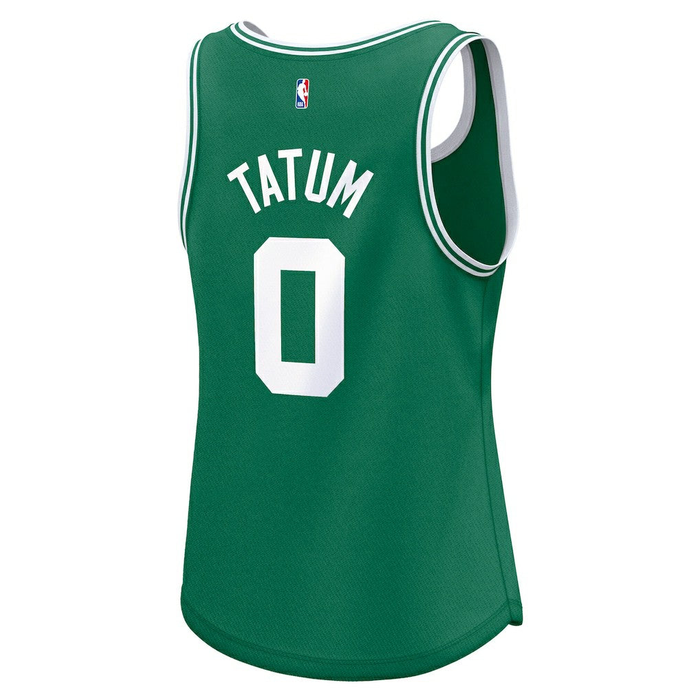 Jayson Tatum Boston Celtics Women's Fast Break Player Jersey Icon Edition Kelly Green - Fanatics