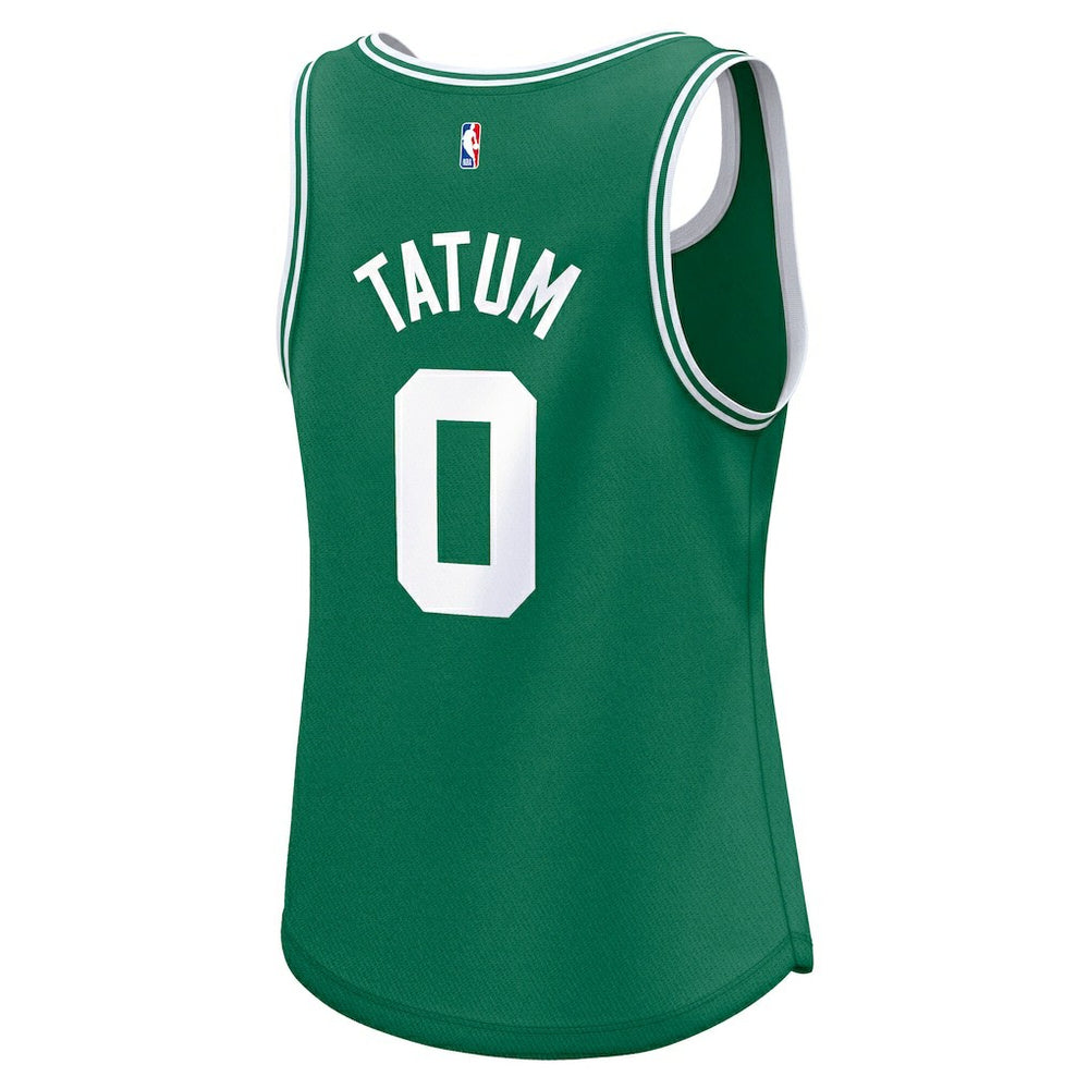 Jayson Tatum Boston Celtics Women's Fast Break Player Jersey Icon Edition Kelly Green - Fanatics