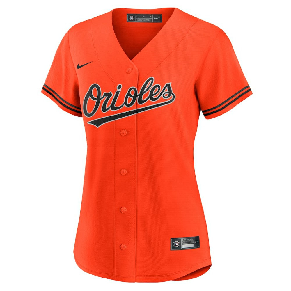 Gunnar Henderson Baltimore Orioles Nike Women's Alternate 2 Replica Jersey - Orange Jerseys