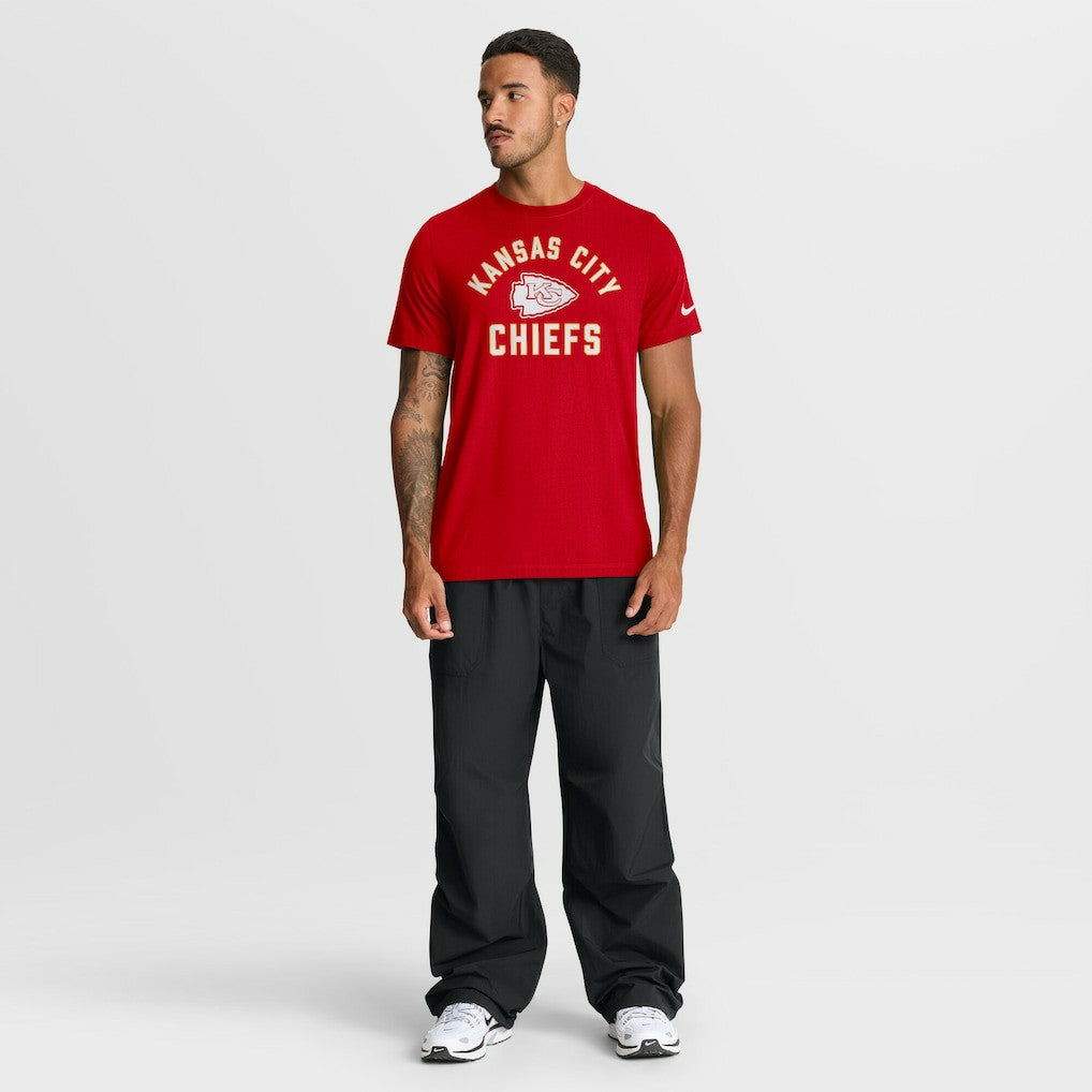 Kansas City Chiefs Favorable Timeline Tri-Blend T-Shirt - Red T-shirts