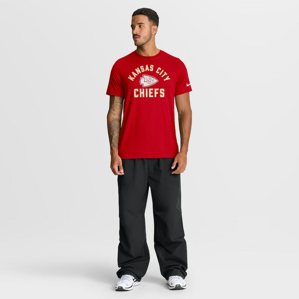 Kansas City Chiefs Favorable Timeline Tri-Blend T-Shirt - Red T-shirts