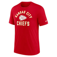 Kansas City Chiefs Favorable Timeline Tri-Blend T-Shirt - Red T-shirts