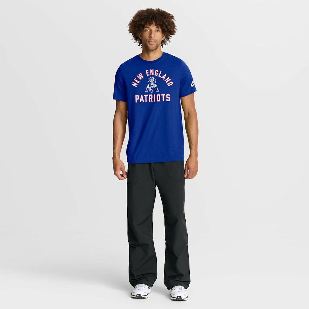 New England Patriots Favorable Timeline Tri-Blend T-Shirt - Royal T-shirts