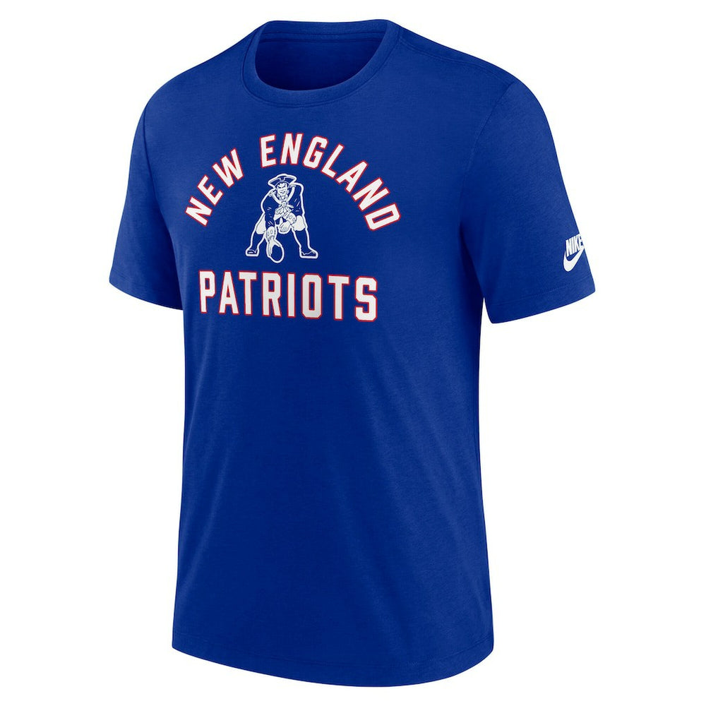 New England Patriots Favorable Timeline Tri-Blend T-Shirt - Royal T-shirts