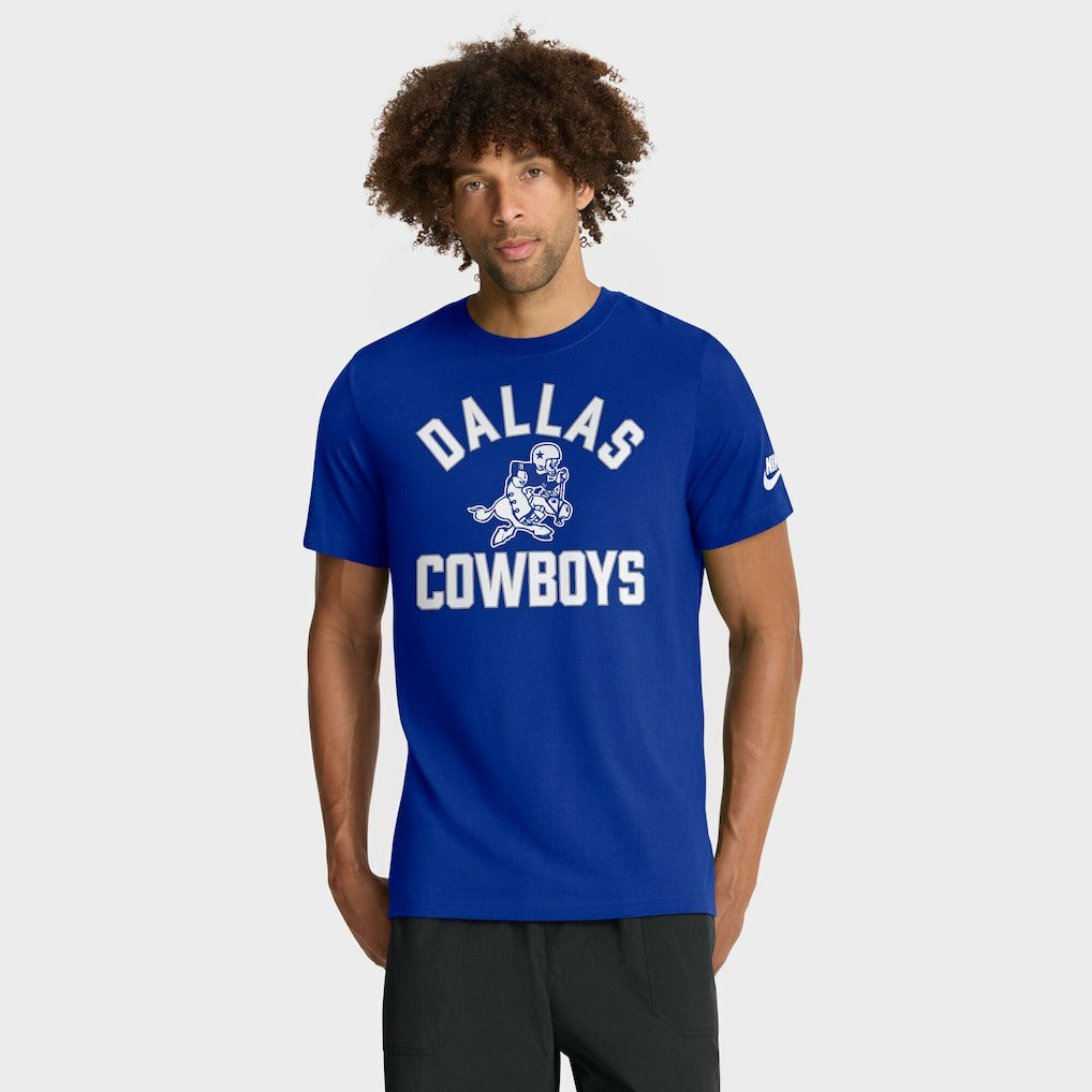 Dallas Cowboys Favorable Timeline Tri-Blend T-Shirt - Royal T-shirts
