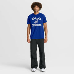 Dallas Cowboys Favorable Timeline Tri-Blend T-Shirt - Royal T-shirts