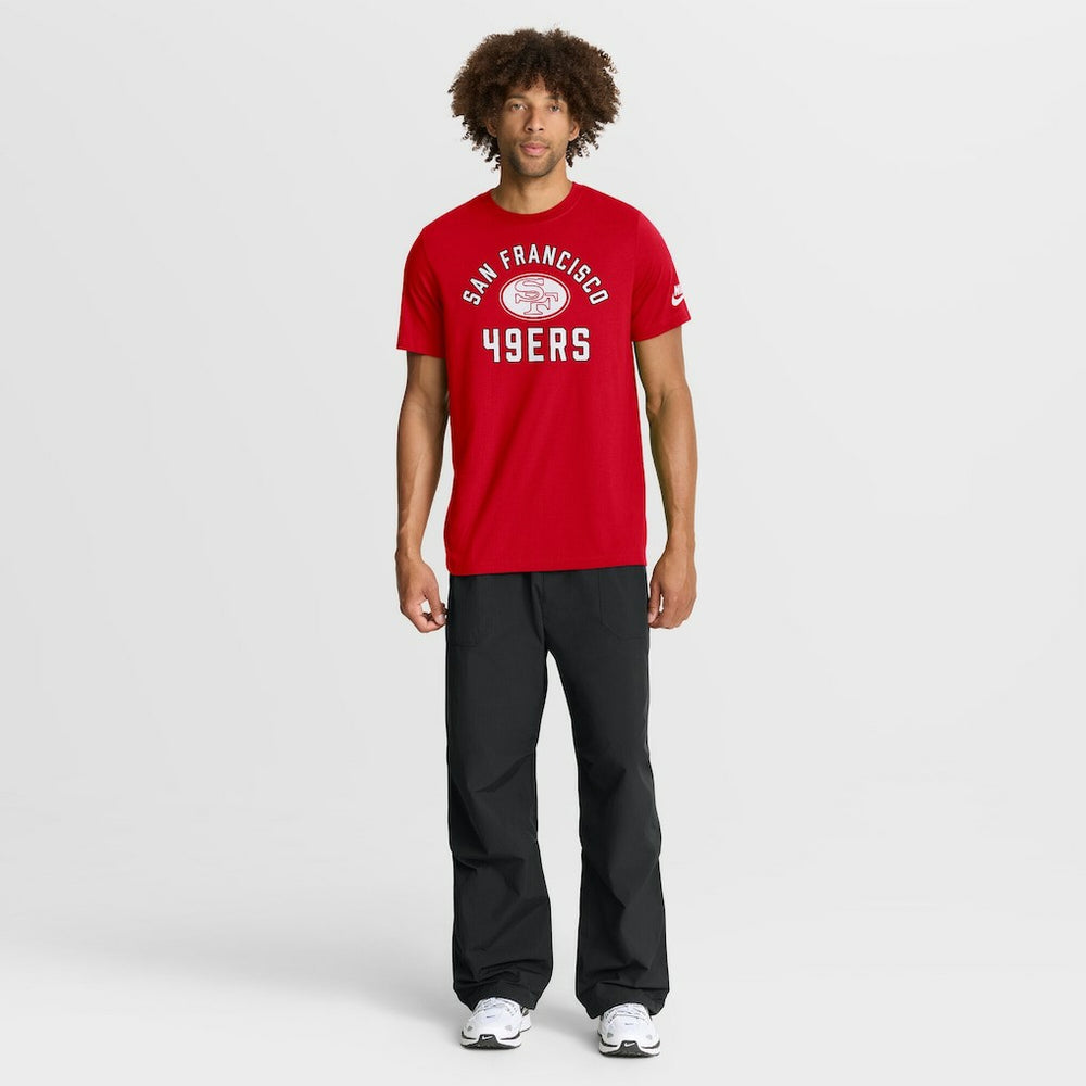 San Francisco 49ers Favorable Timeline Tri-Blend T-Shirt - Scarlet T-shirts
