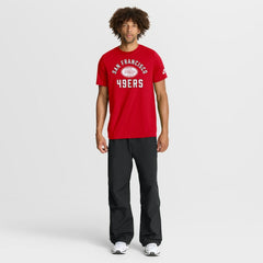 San Francisco 49ers Favorable Timeline Tri-Blend T-Shirt - Scarlet T-shirts