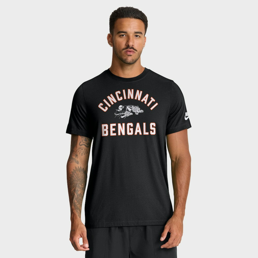 Cincinnati Bengals Favorable Timeline Tri-Blend T-Shirt - Black T-shirts