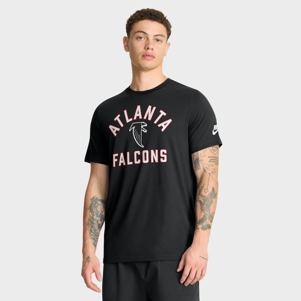 Atlanta Falcons Favorable Timeline Tri-Blend T-Shirt - Black T-shirts