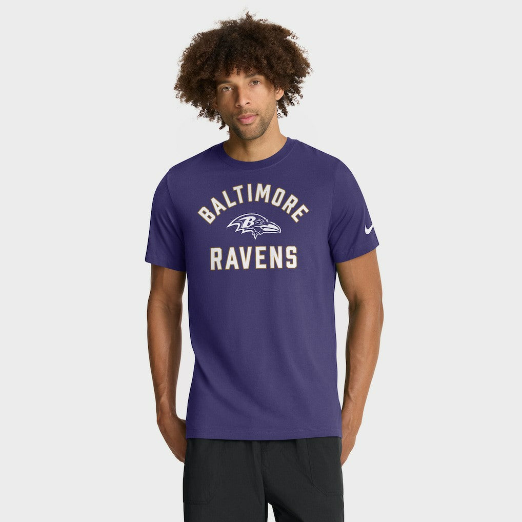 Baltimore Ravens Favorable Timeline Tri-Blend T-Shirt - Purple T-shirts