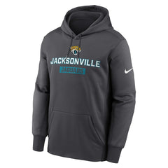 Jacksonville Jaguars Toss Sweep Performance Pullover Hoodie - Anthracite Hoodies