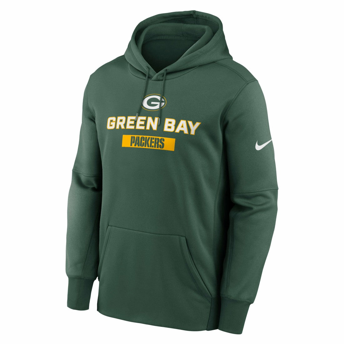 Green Bay Packers Toss Sweep Performance Pullover Hoodie - Green Hoodies