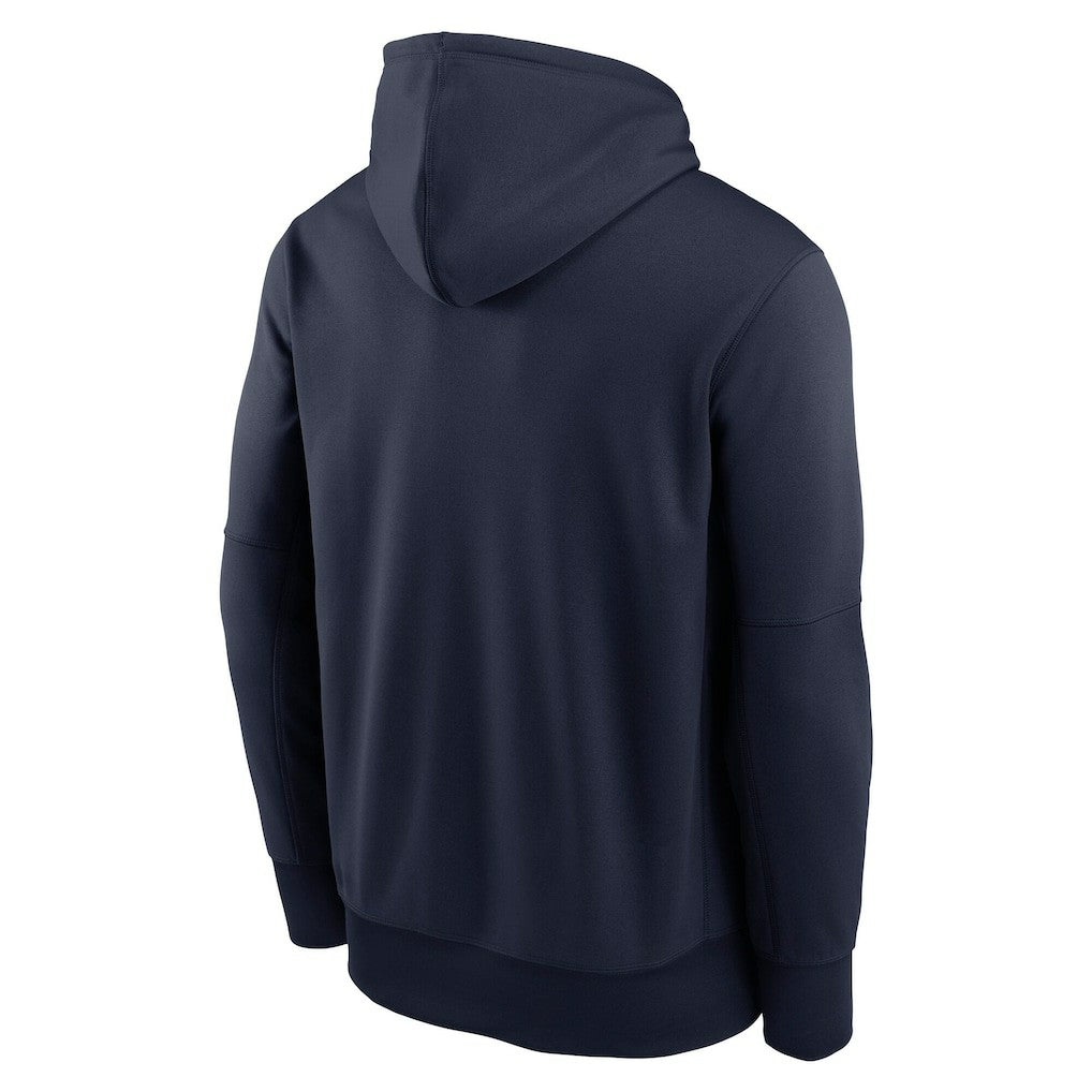 Seattle Seahawks Toss Sweep Performance Pullover Hoodie - College Navy Hoodies