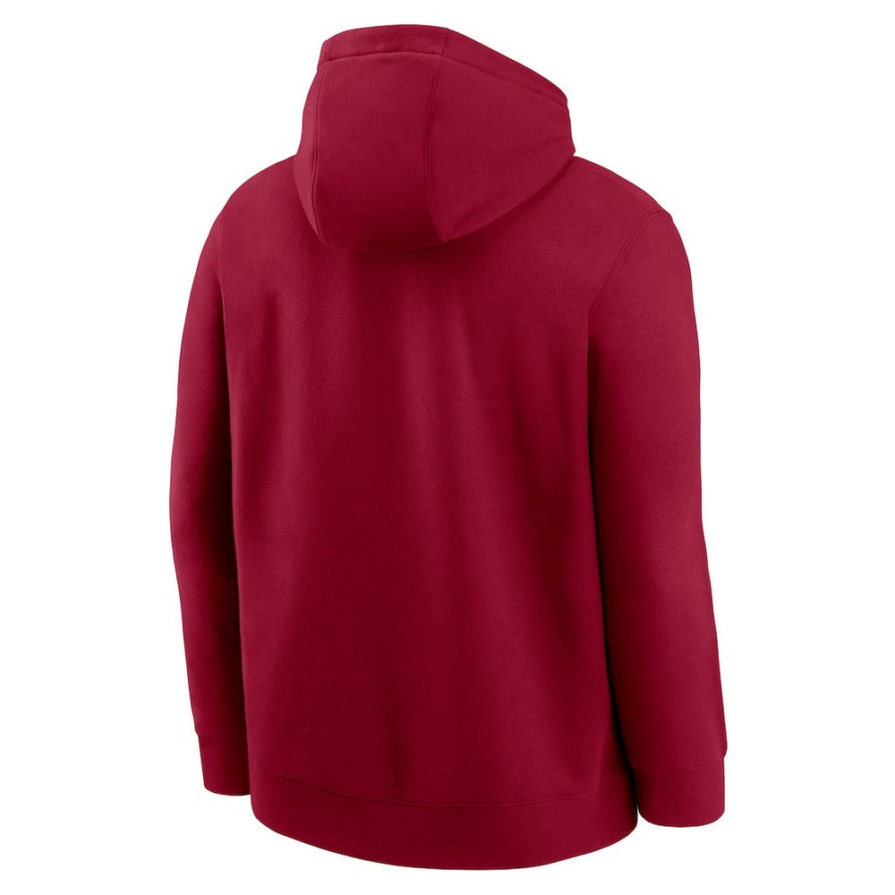 Washington Commanders Busted Play Club Fleece Pullover Hoodie - Burgundy Hoodies